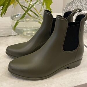 Green Chelsea Rain Boots Ankle A New Day